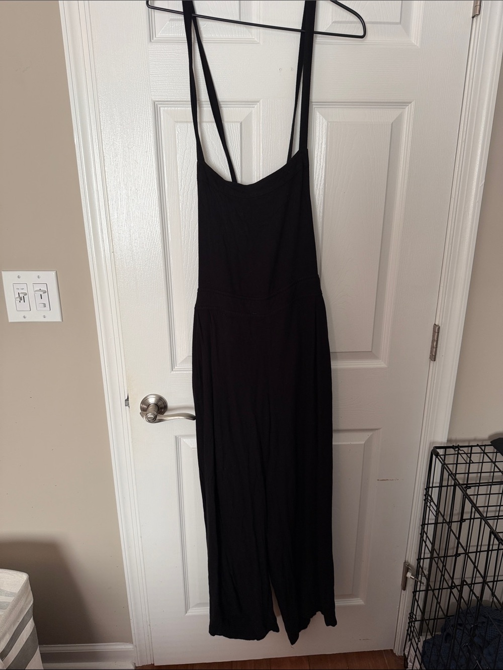 Black Women's Strappy jumpsuit/overalls